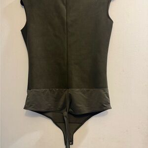 SPANX Olive Green Bodysuit L